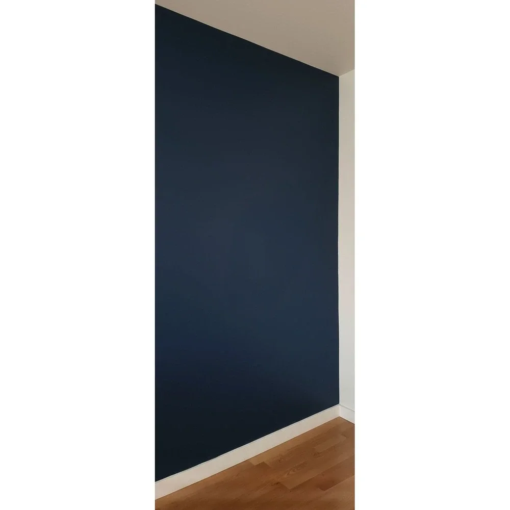WESTICK Navy Blue Peel and Stick Wallpaper Matte Contact Paper 15.75 x 78 in